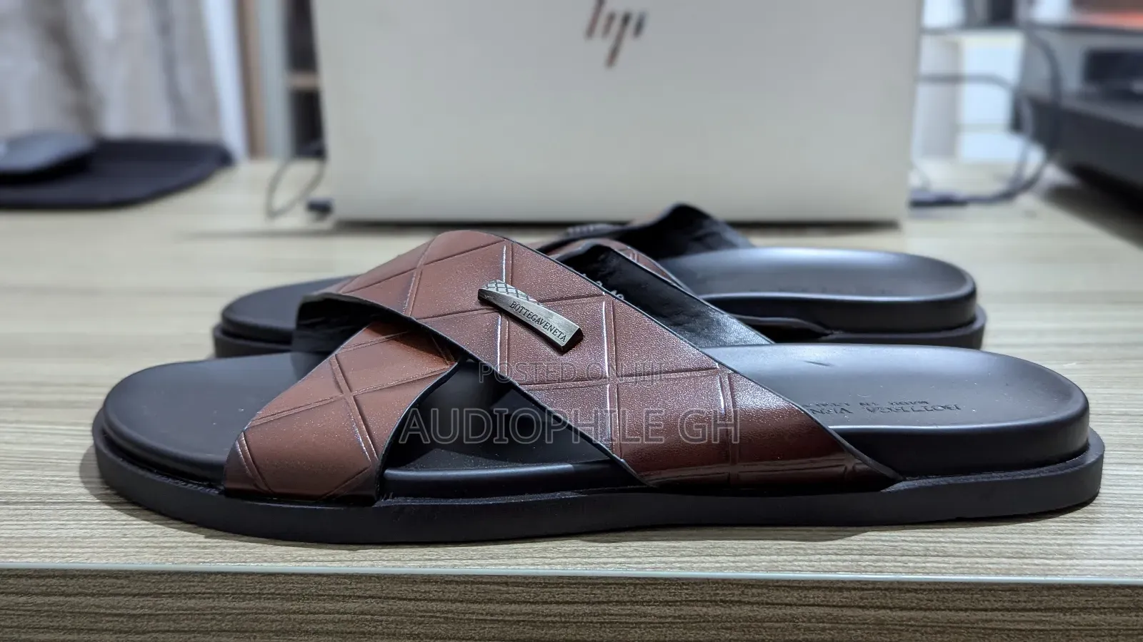 Premium Men's Leather Slippers
