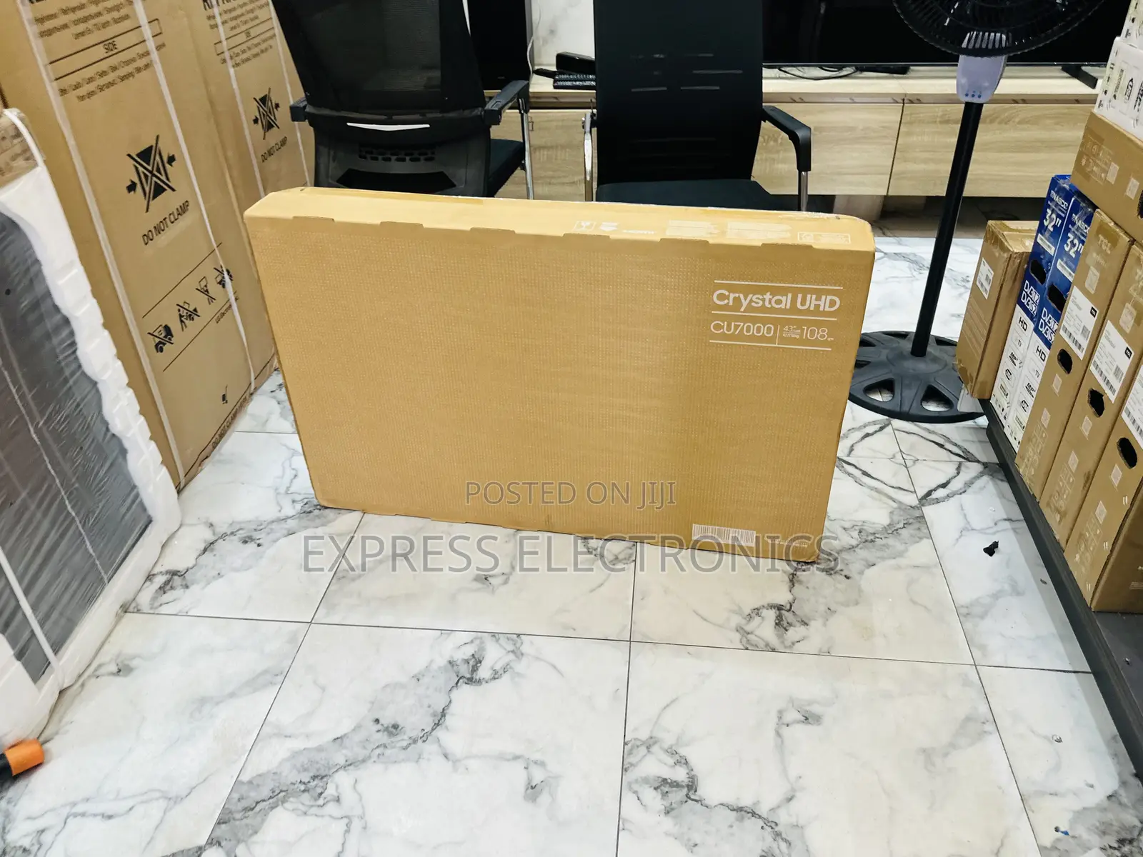 Enjoy Crisp and Clear UHD Smart Samsung 43”Cu7000