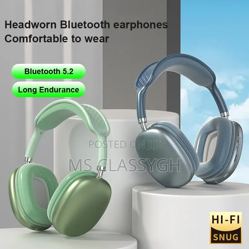 P9 Wireless Bluetooth Headphones With Microphone Noise Cance