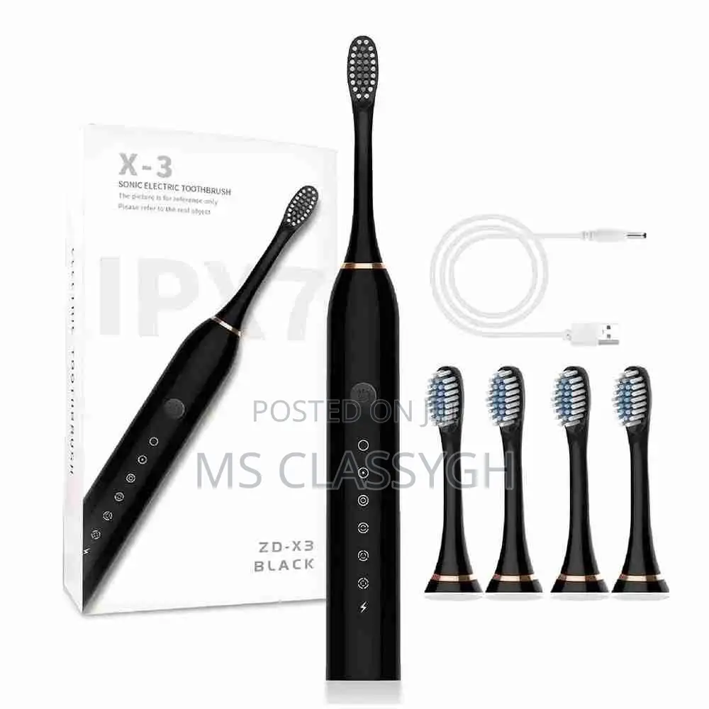 Electric Toothbrush Rechargeable 6 Clean Modes Sonic for Adu