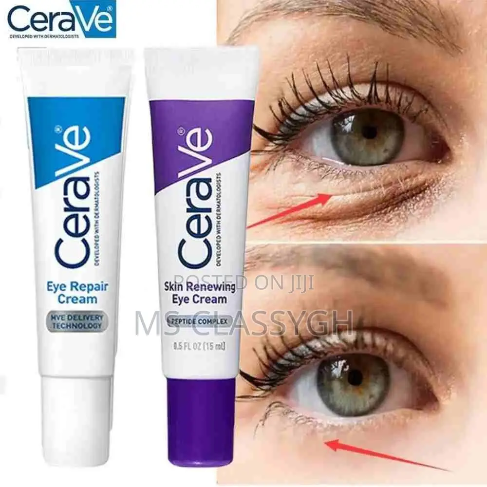 Cerave Skin Renewing Eye Cream For Wrinkles | Under Eye Crea