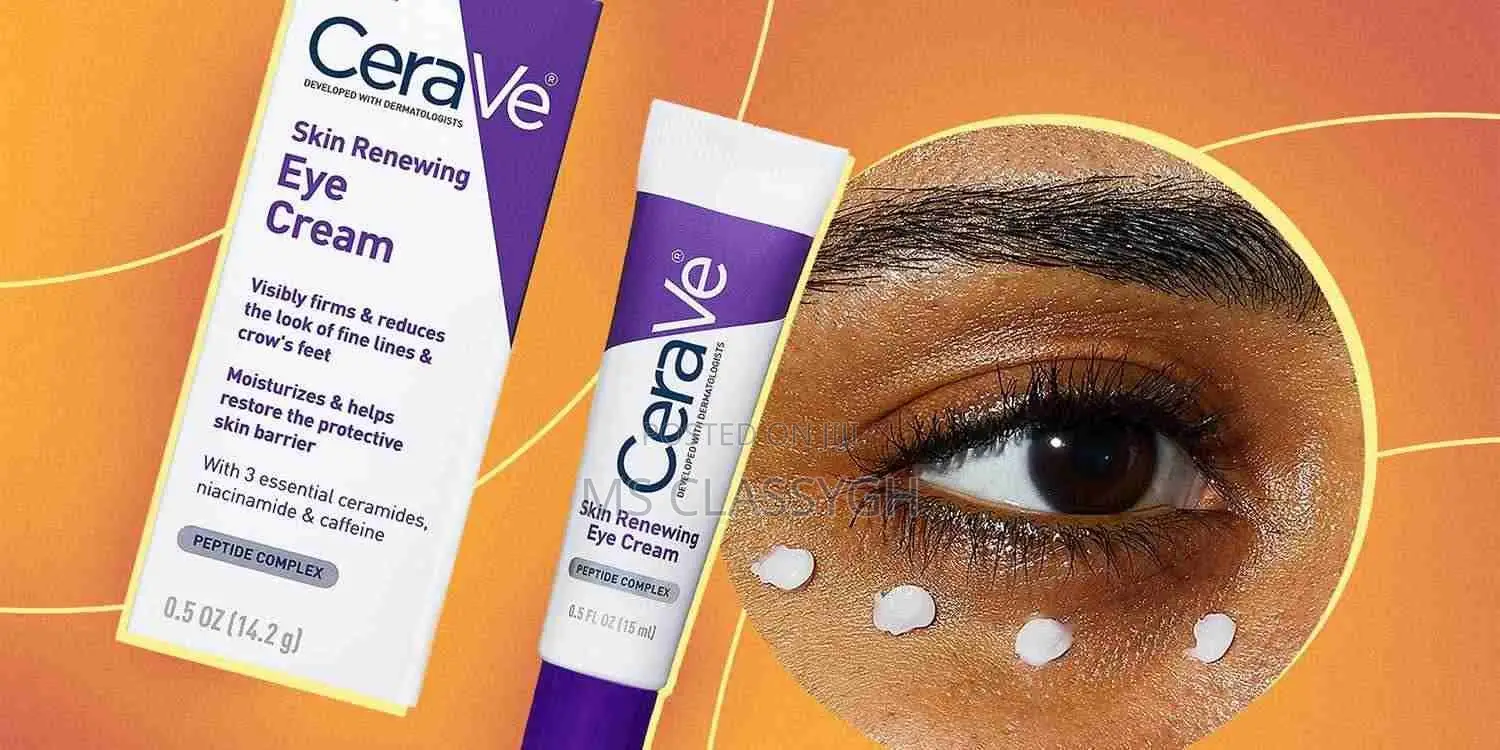 Cerave Skin Renewing Eye Cream For Wrinkles | Under Eye Crea