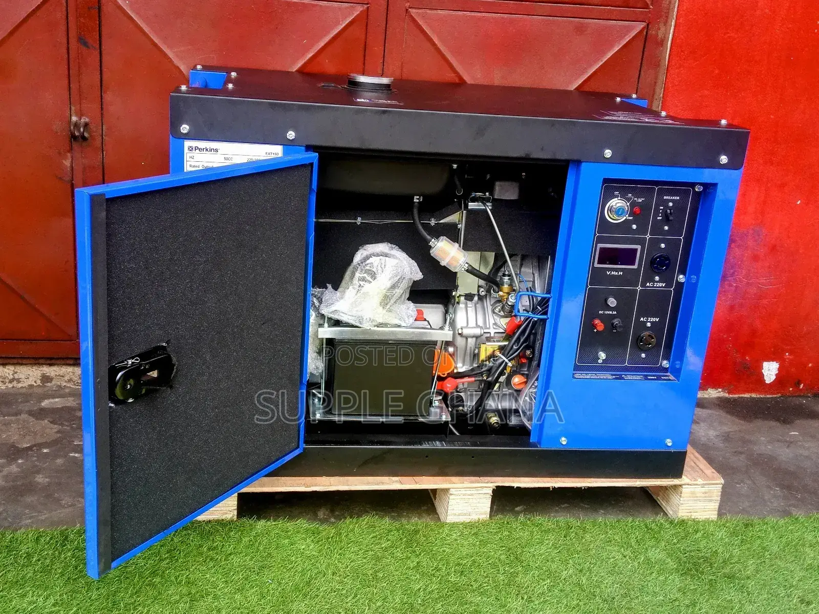 Complete 15kva 16500watt Diesel Generator Perkins Strong New