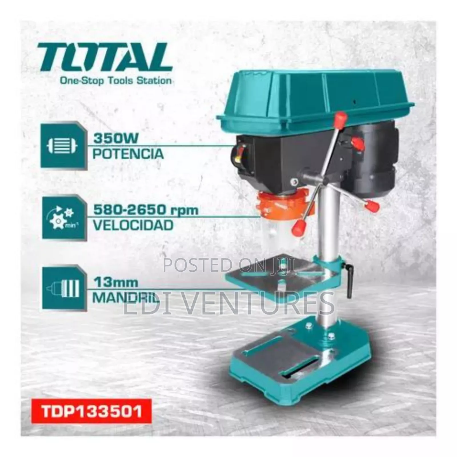 Total 350w Drill Press Tdp133501