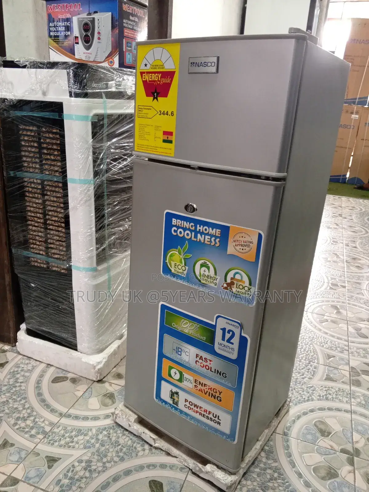 Nasco Table Top Refrigerator Fast Cooling