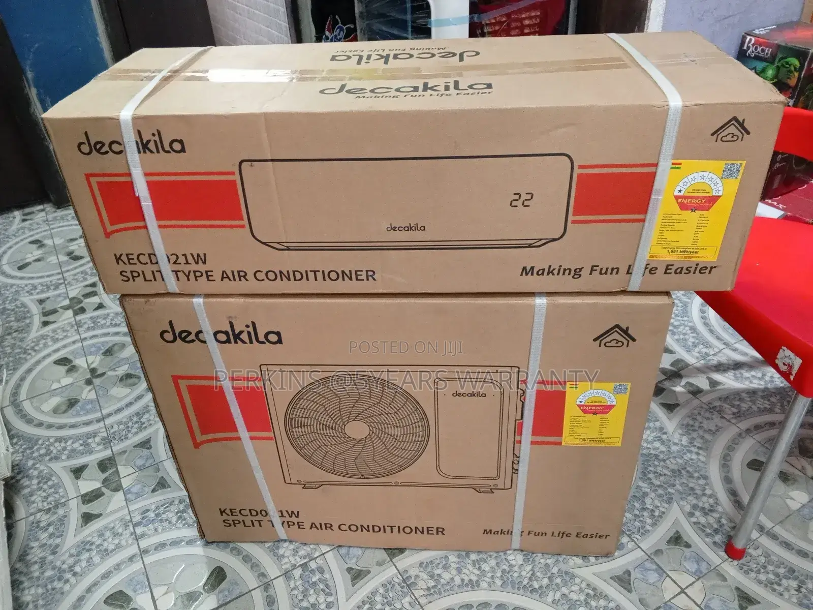 Decakila Air Conditioner Ac 1.5hp Affordable Ac