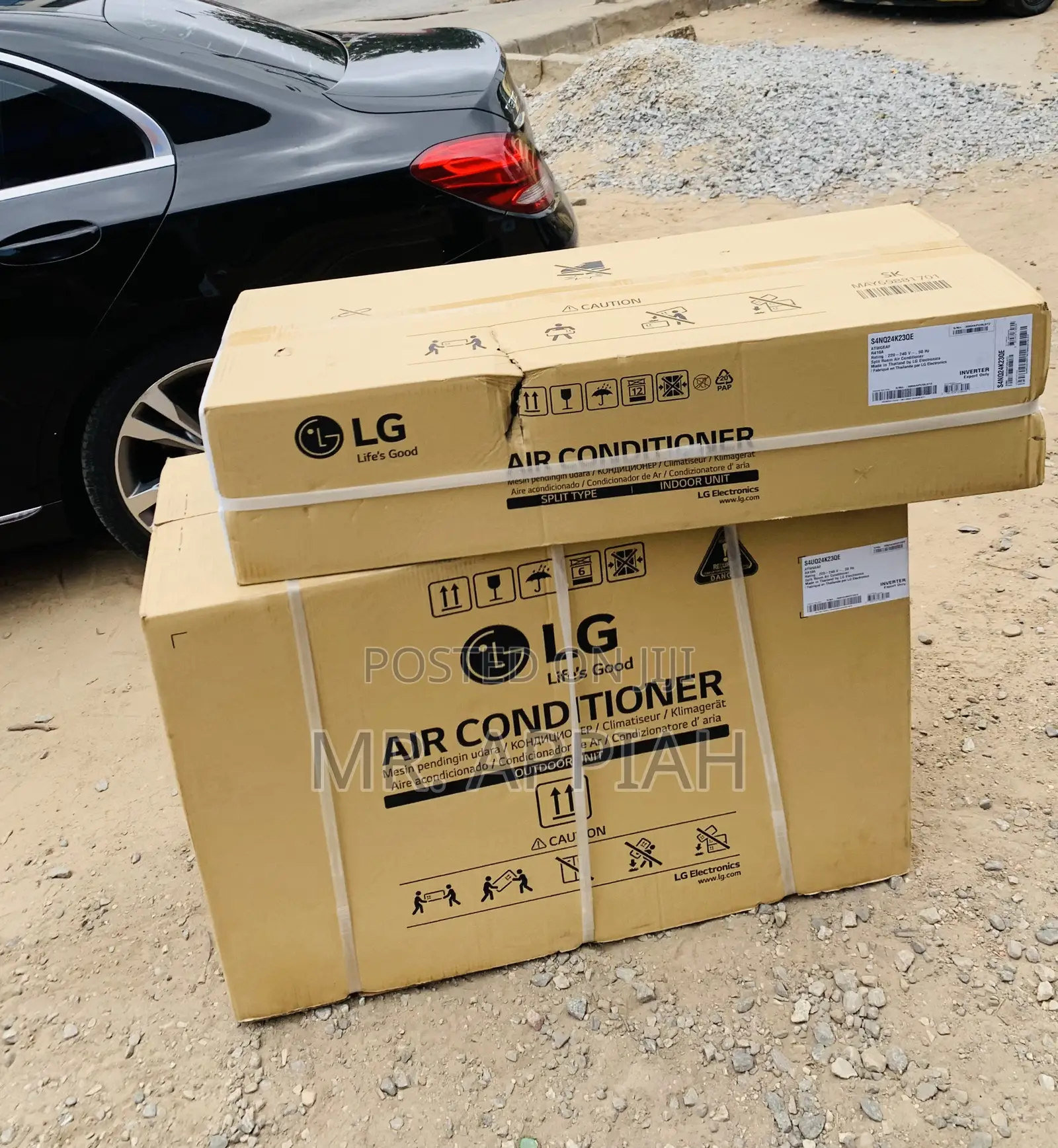 Shop Classic LG S4-Q24k23 2.5hp R410 Dual Inverter Ac.