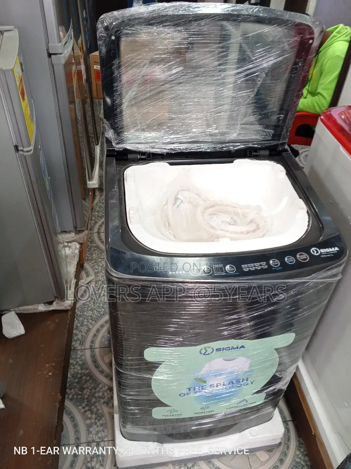 Sigma Top Loading Fully Automatic 10kg Washing Machine