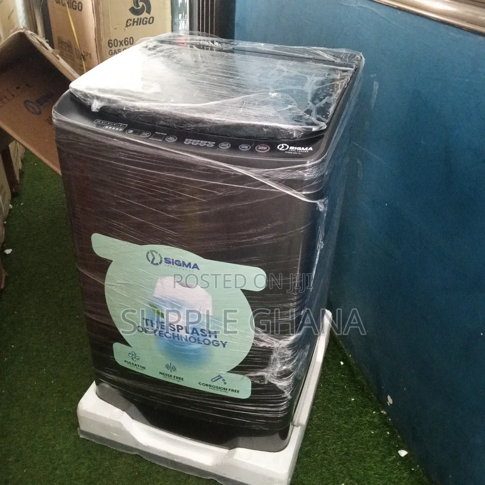 WMS100_TL Washing Machine Sigma Appliance Quality Reliable