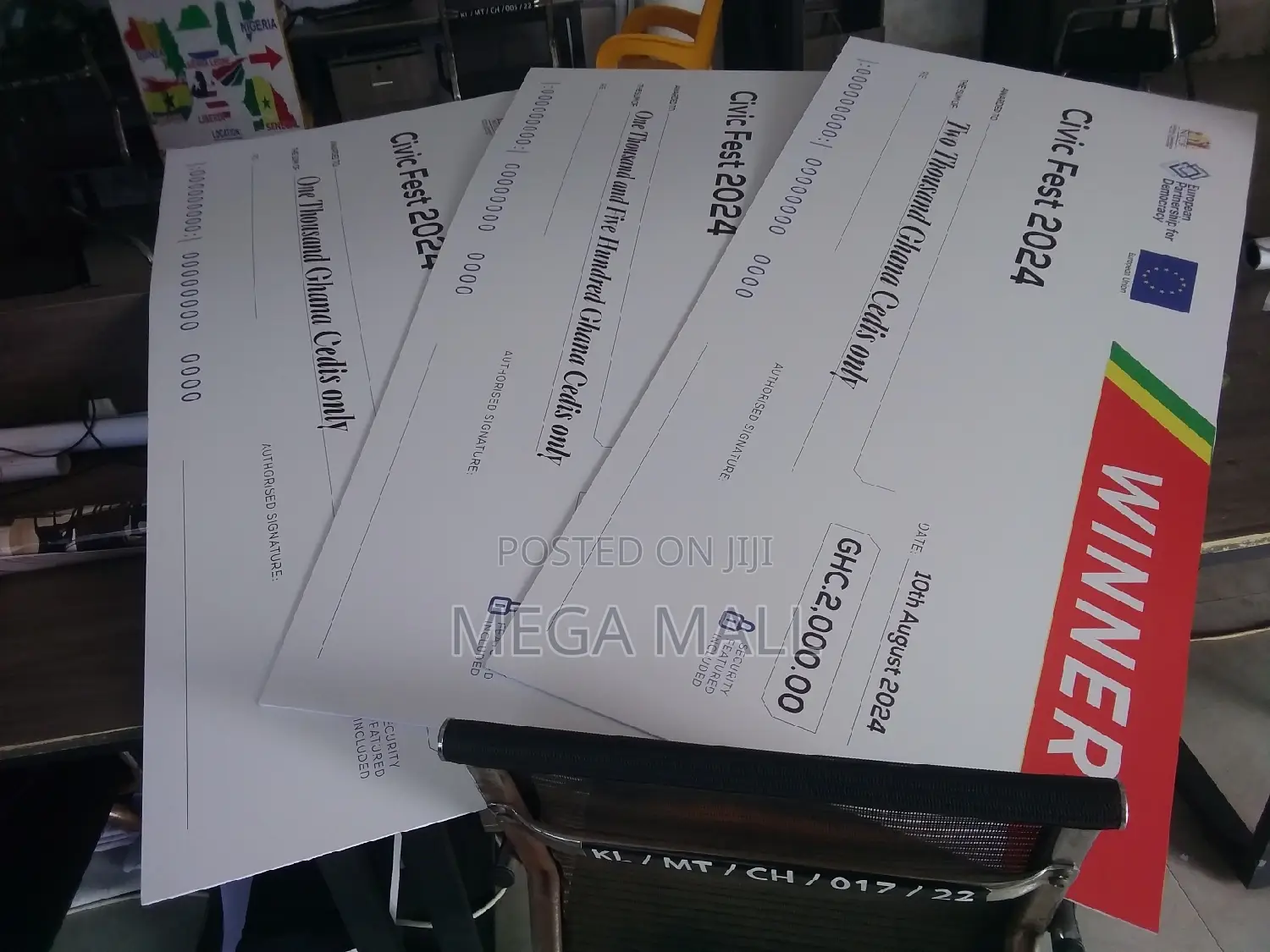 Dummy Cheque/Giant Cheque Print Service