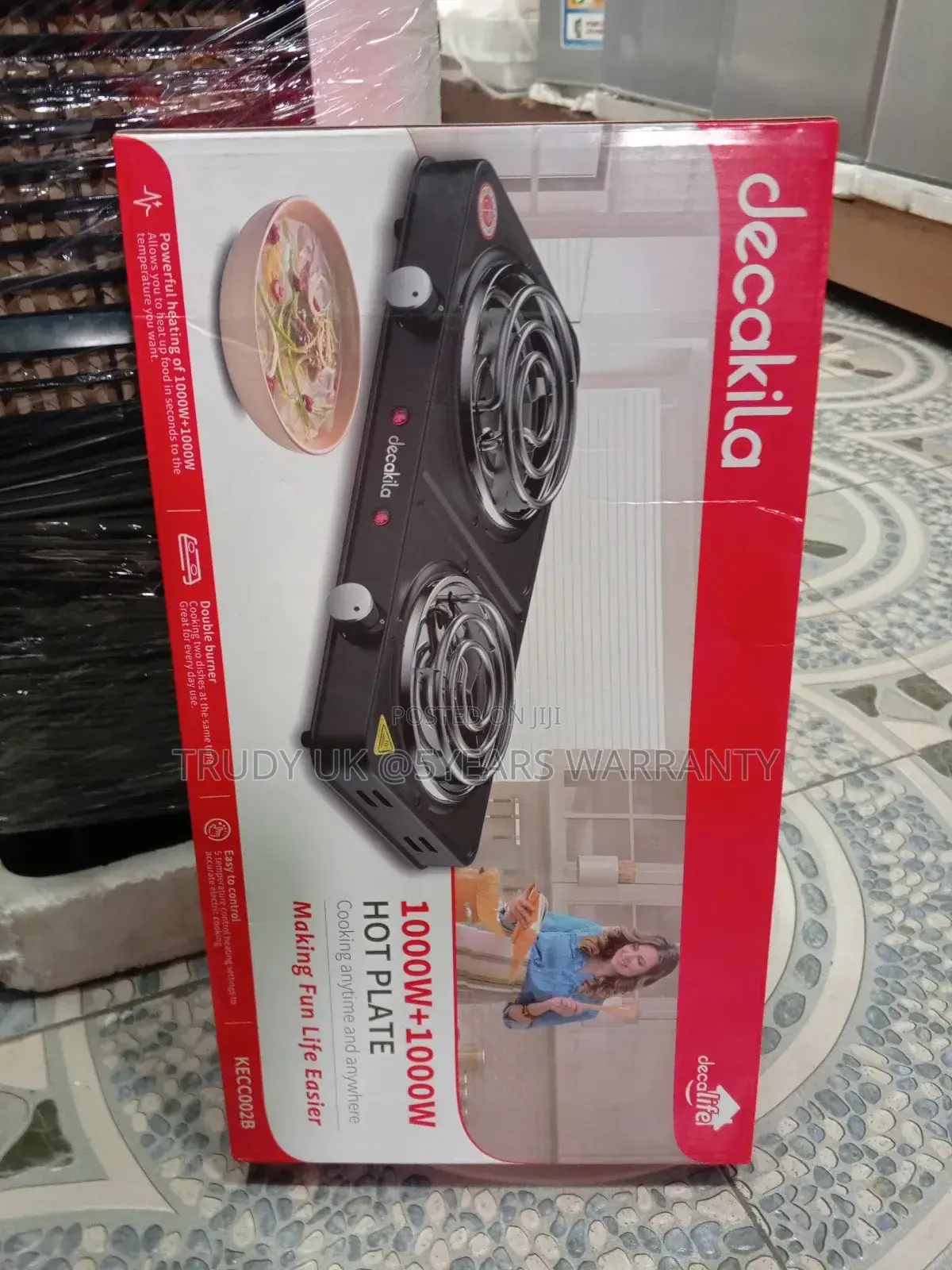 1000W+ 1000W Hot Plate Cooking Durable Powerful