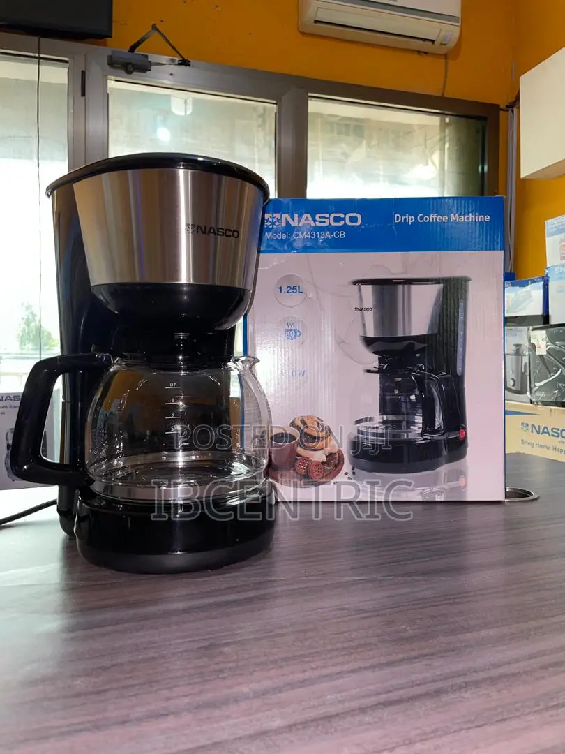 Nasco 1.25L Drip Coffee Machine