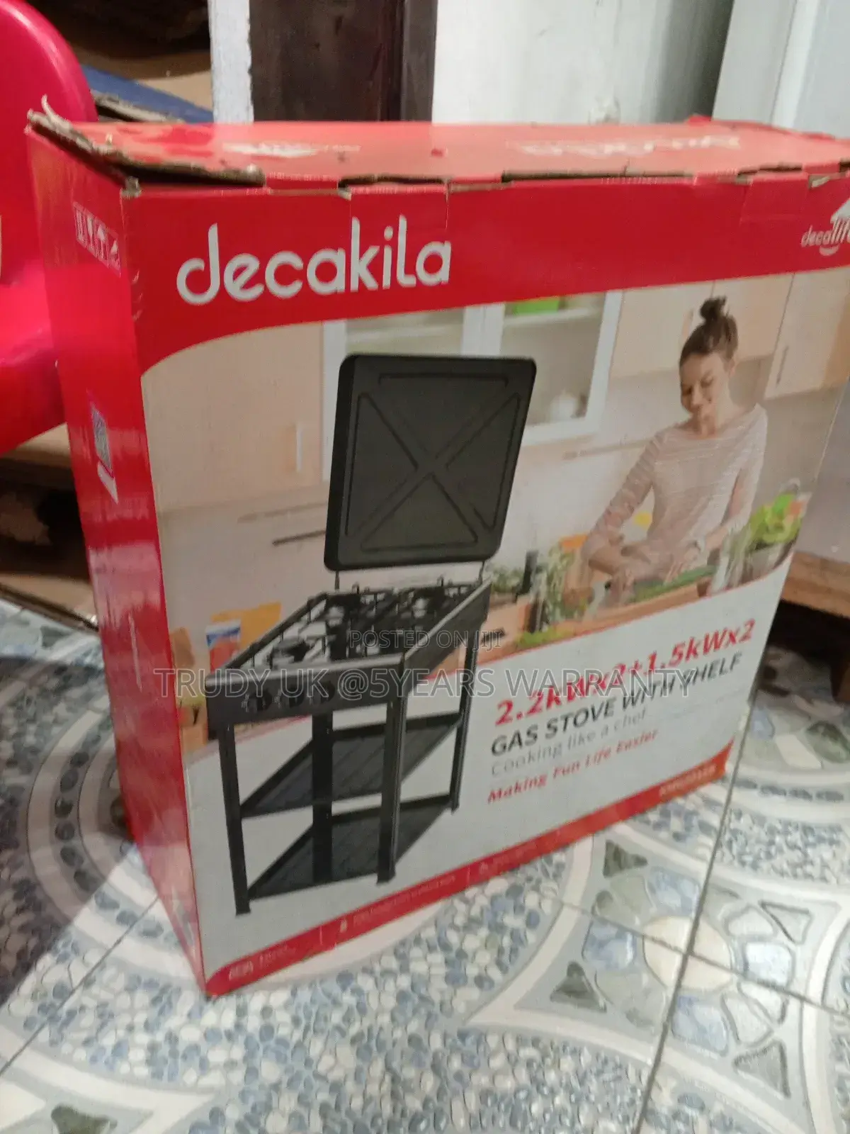 Decakila Hot Plate Double 4 Stove