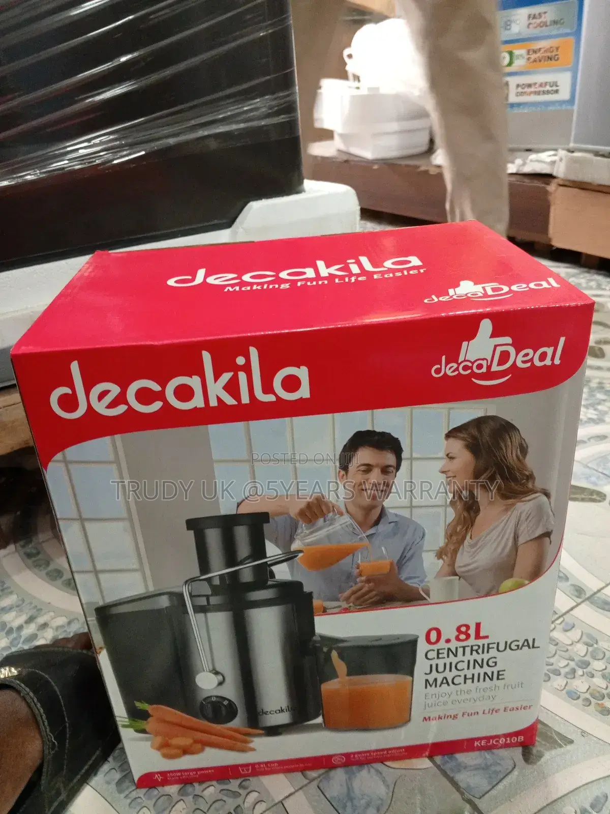 Decakila Centrifugal Juicing Machine 0.8L