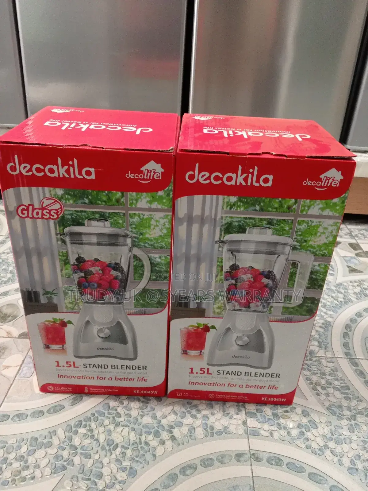 Decakila 1.5L Standing Blender