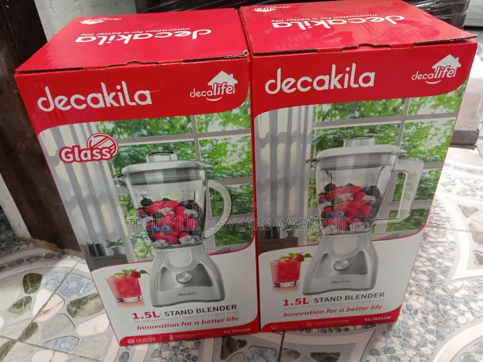 Decakila 1.5liters Standing Blender Decalife