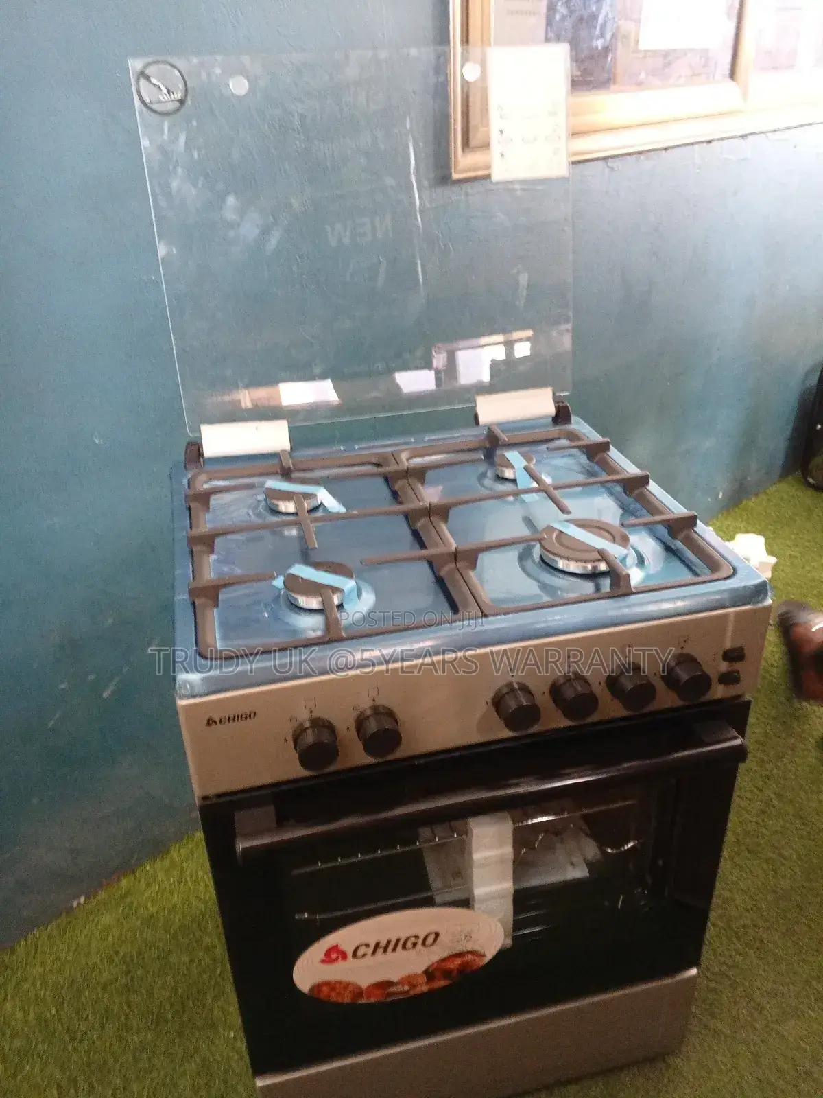 Chigo Gas Cooker 60×60 Cooker Brand New