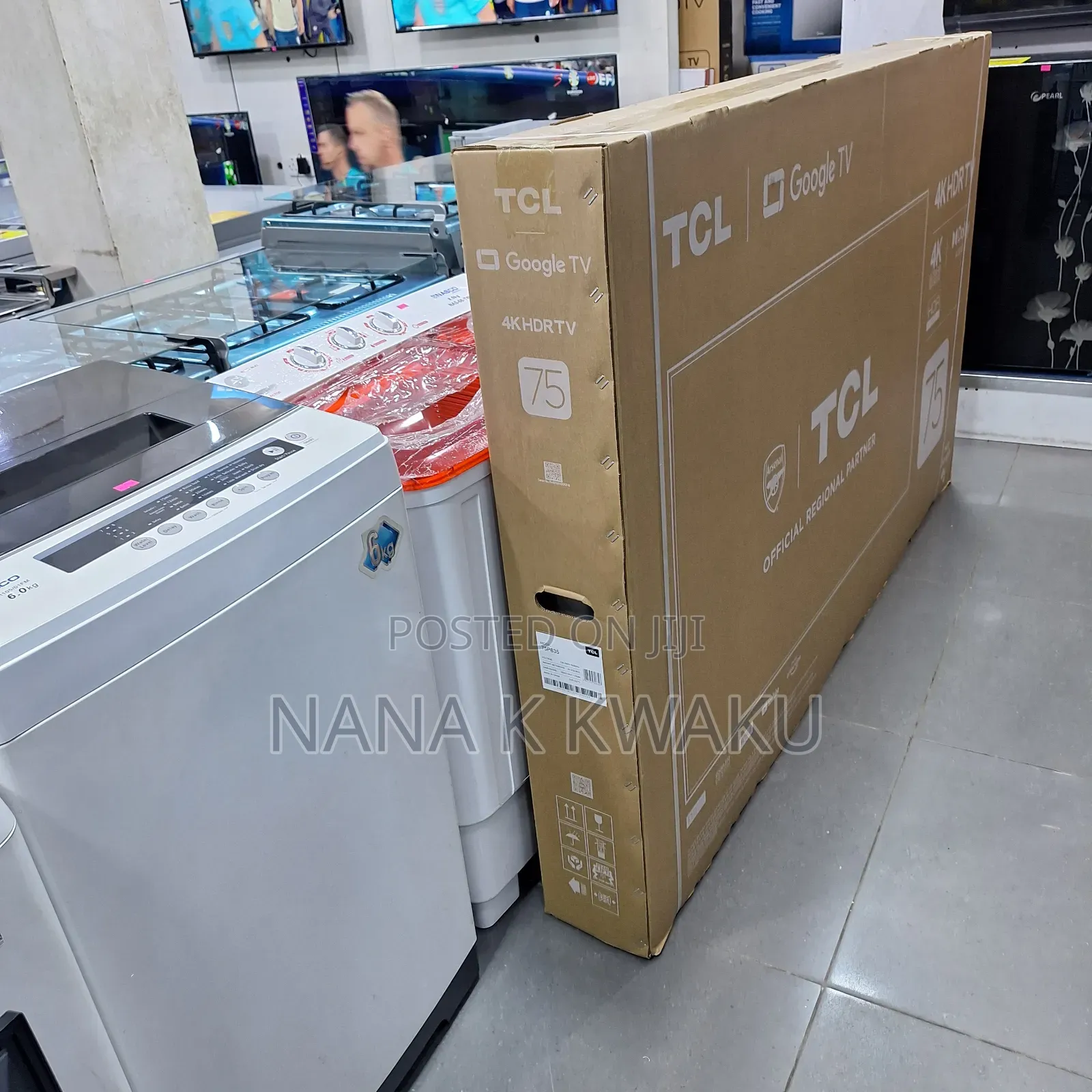 TTV 75inches Smart Uhd Smart TV TCL
