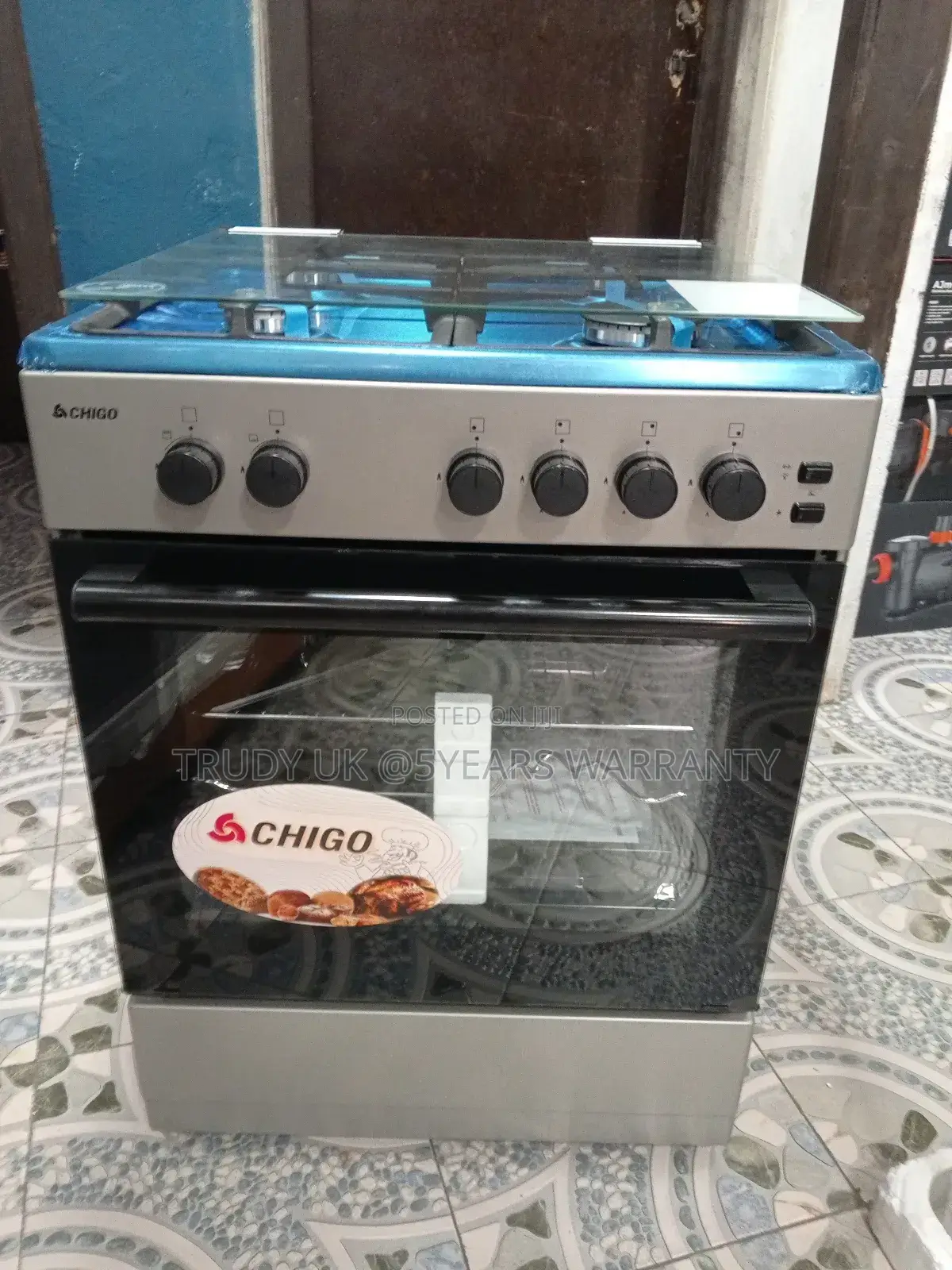 Chigo Gas Stove 60×60 Oven Quality Brand New