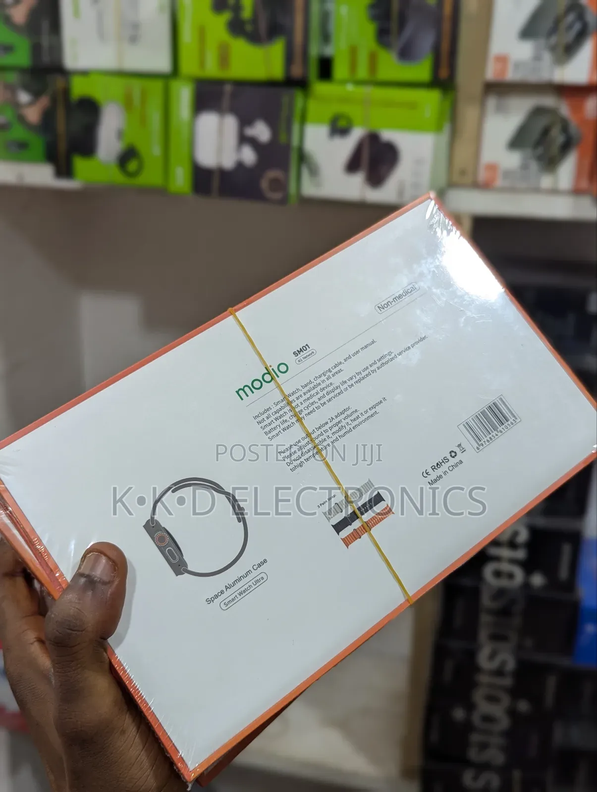 Modio Smart Watch Ultra 64gb and 4gb Ram Camera Sim Card