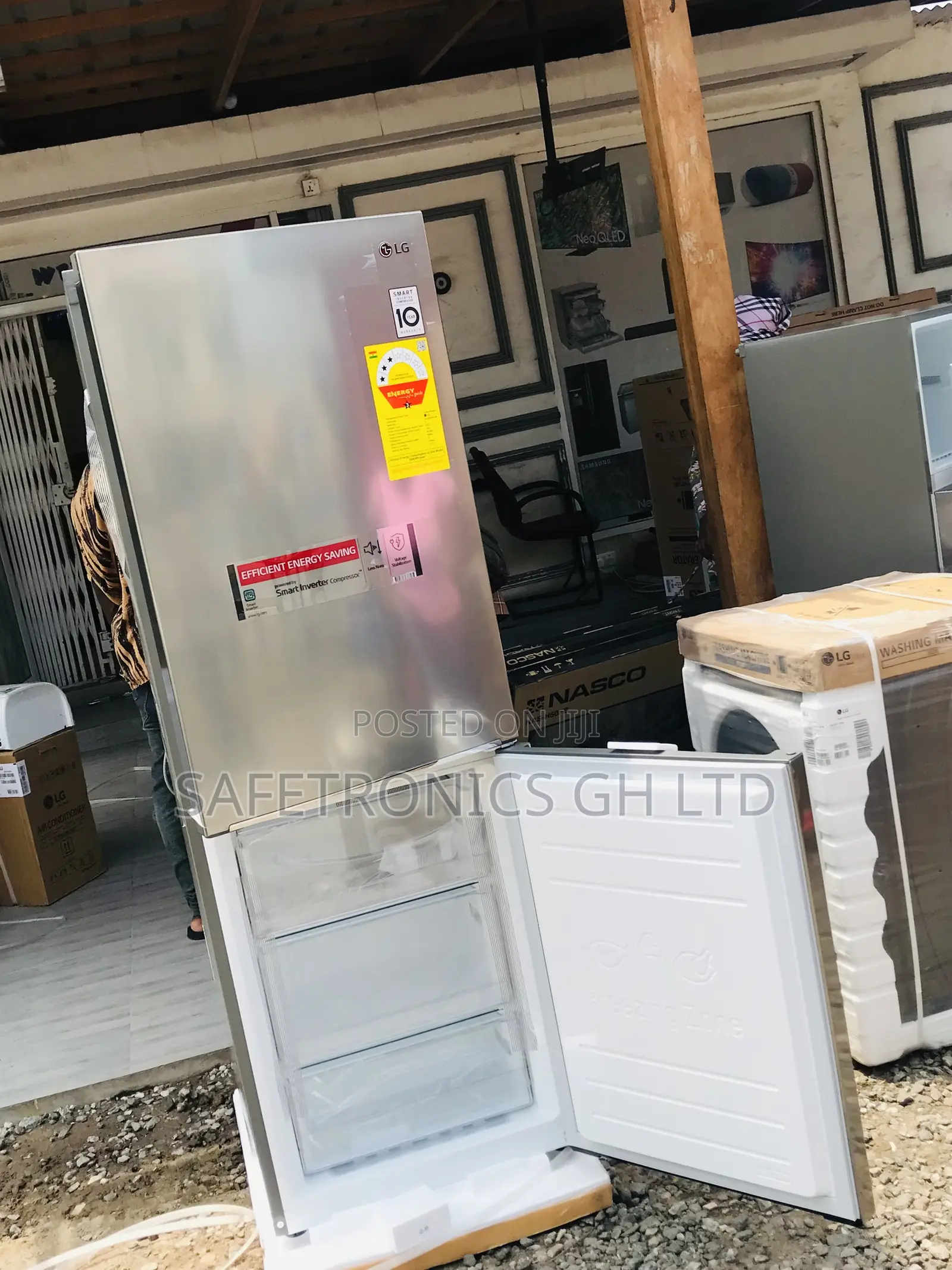 Bottomfreezer Doubledoor LG GC-B399NLJM Fridge
