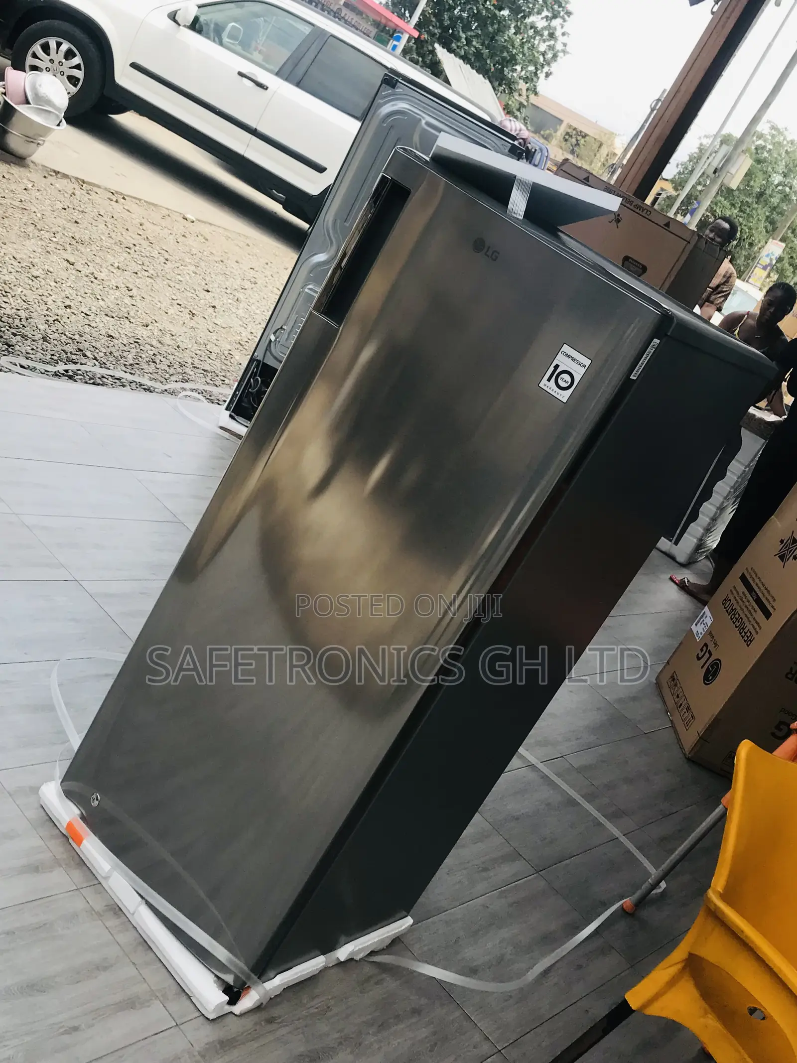 Adorable New LG Singledoor Gray GN-Y331SLS Fridge