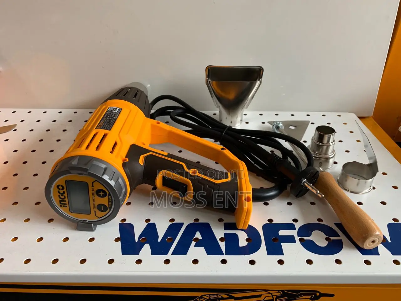 Ingco Heat Gun Set 2000w LCD - Hg