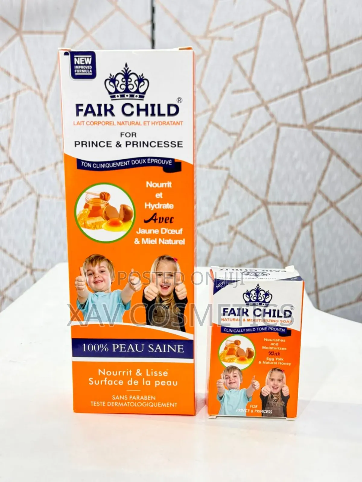 Fair Child Lotion Bar Soap Orange