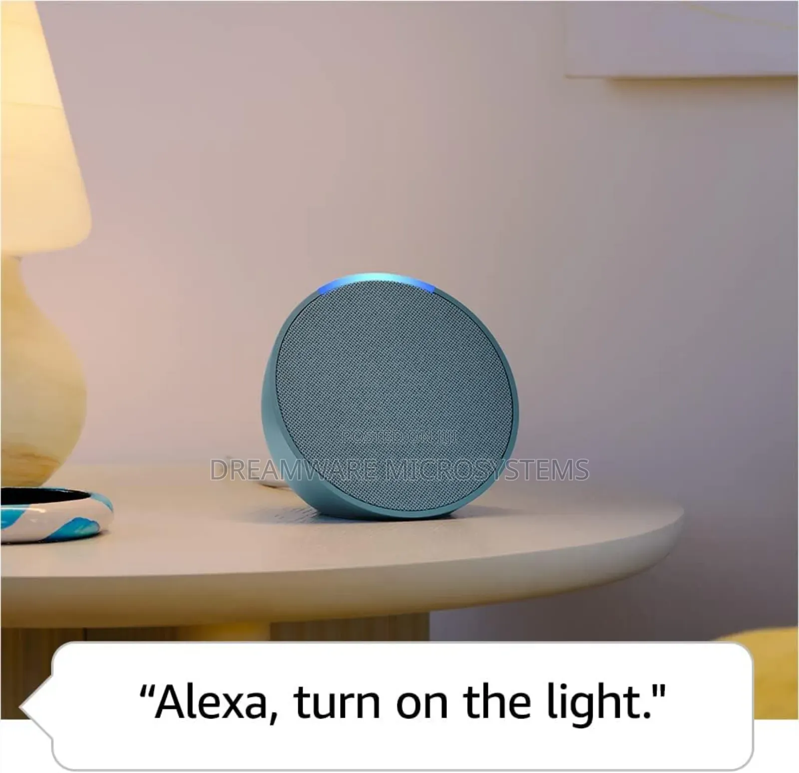 Amzn Echo Pop Newest Model Full Sound Compact Smart Speaker