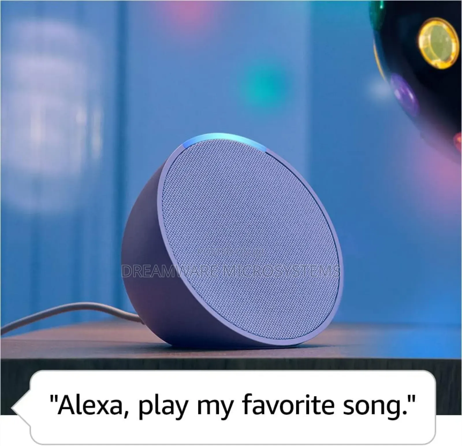 Amzn Echo Pop Newest Model Full Sound Compact Smart Speaker