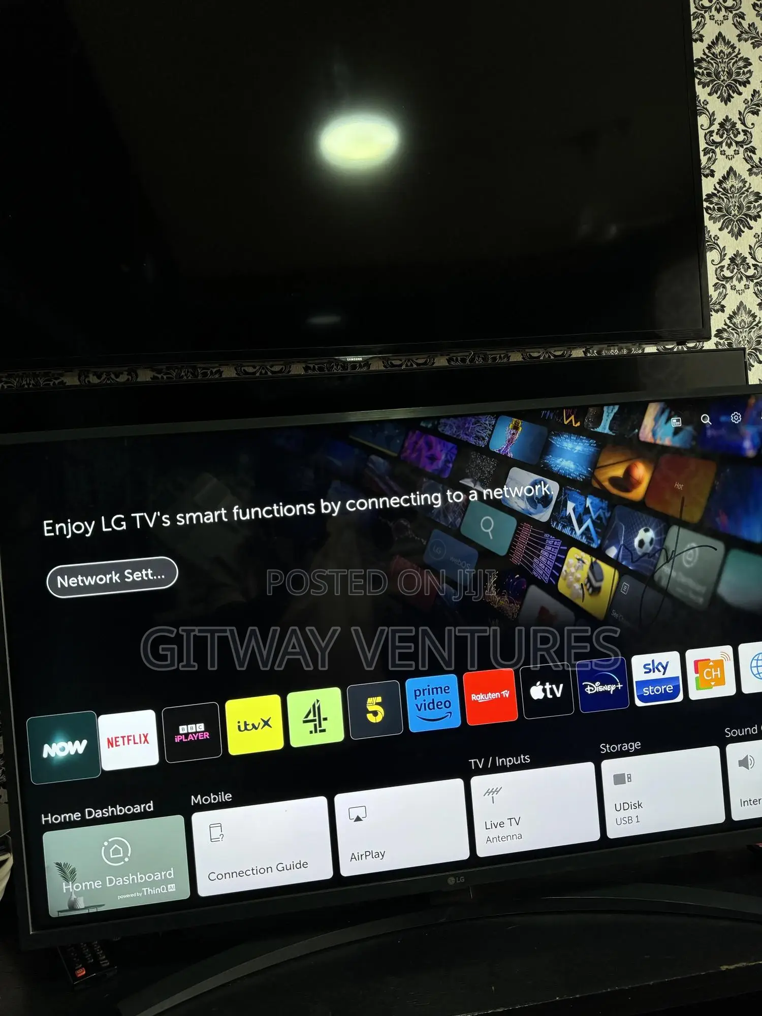 Uk Used Lg 50inches Uhd Smart Ai Digital Satellite Airplay