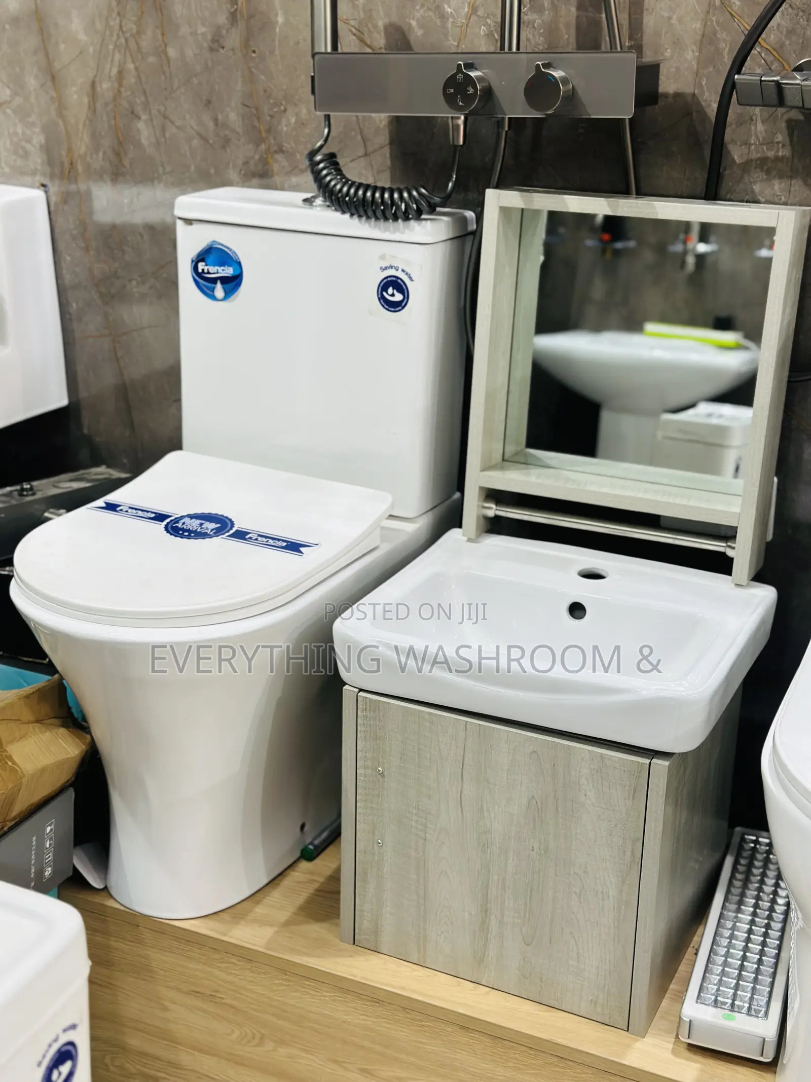 Water Closet Cabinet Basin Set_wc Basin With Mirror Set