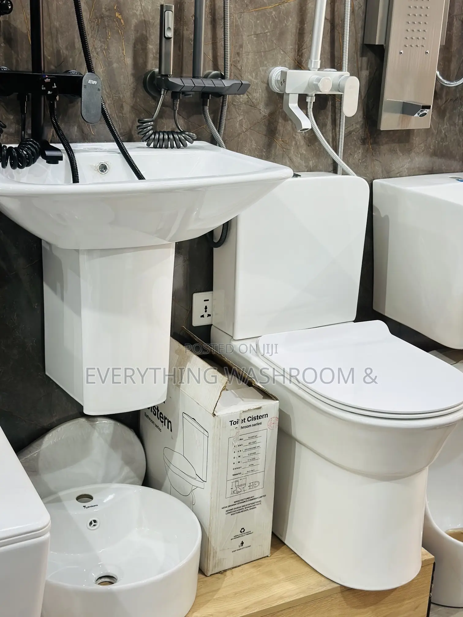 Water Closet Hanging Basin Set_same Set Wc Basin
