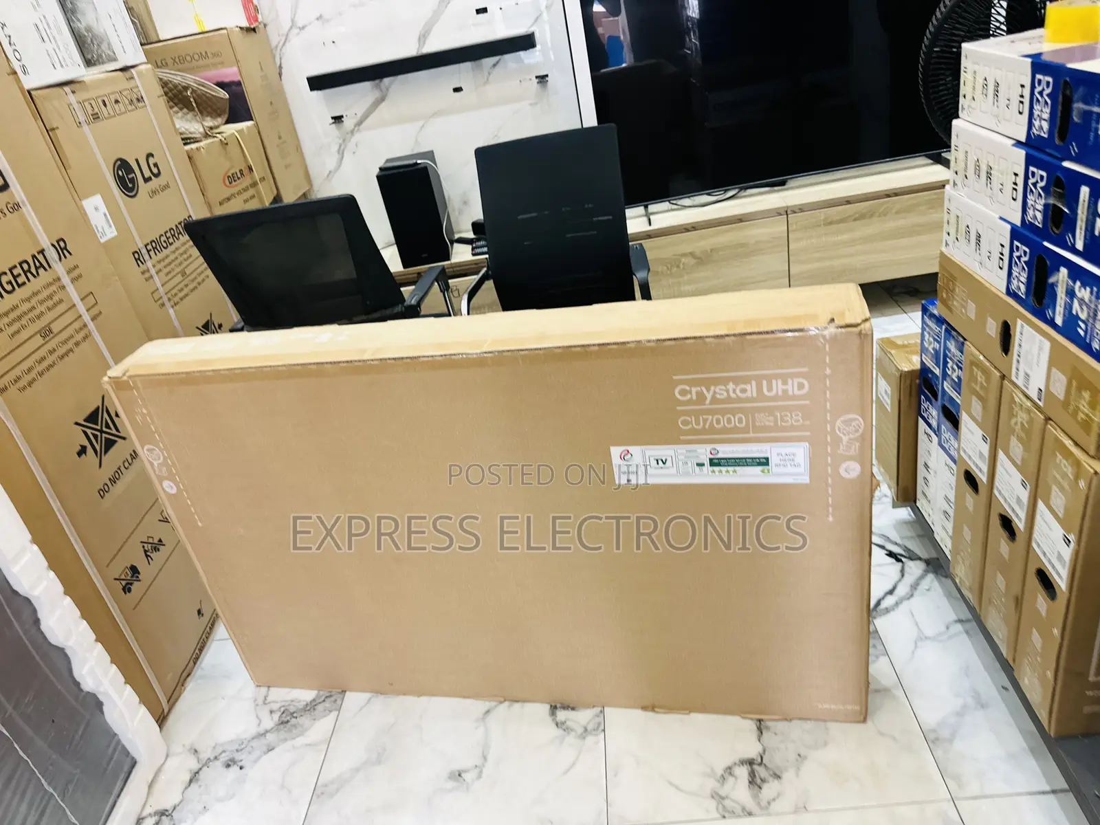 Durable Slim Uhd Smart Samsung 55”Inches Cu8000