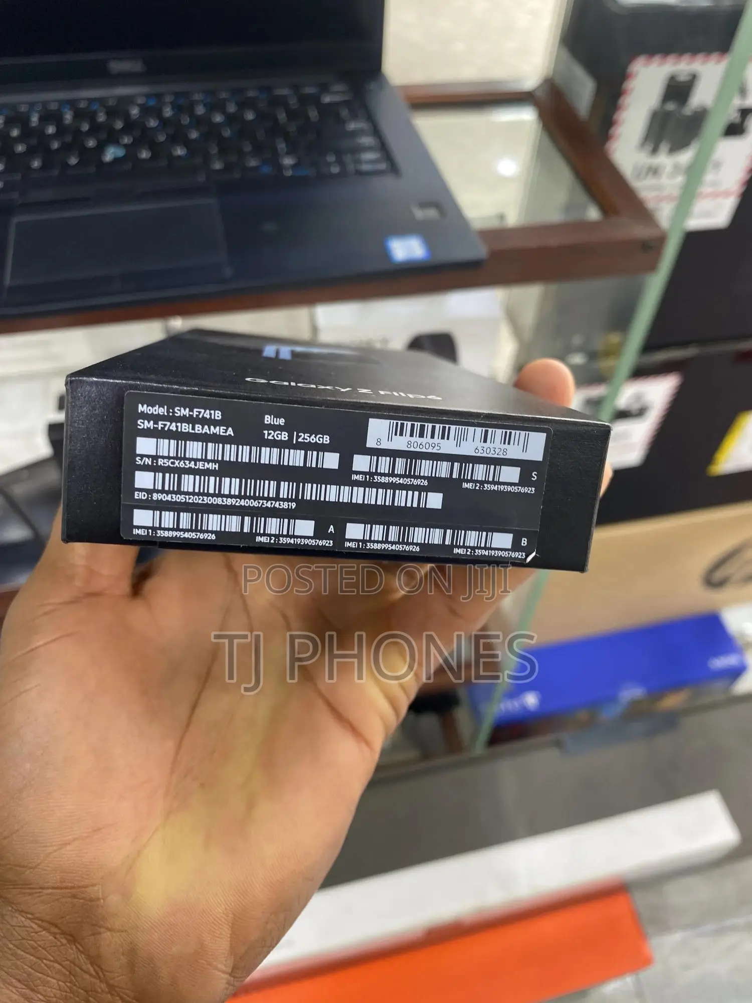 New Samsung Galaxy Z Flip6 256 GB Blue
