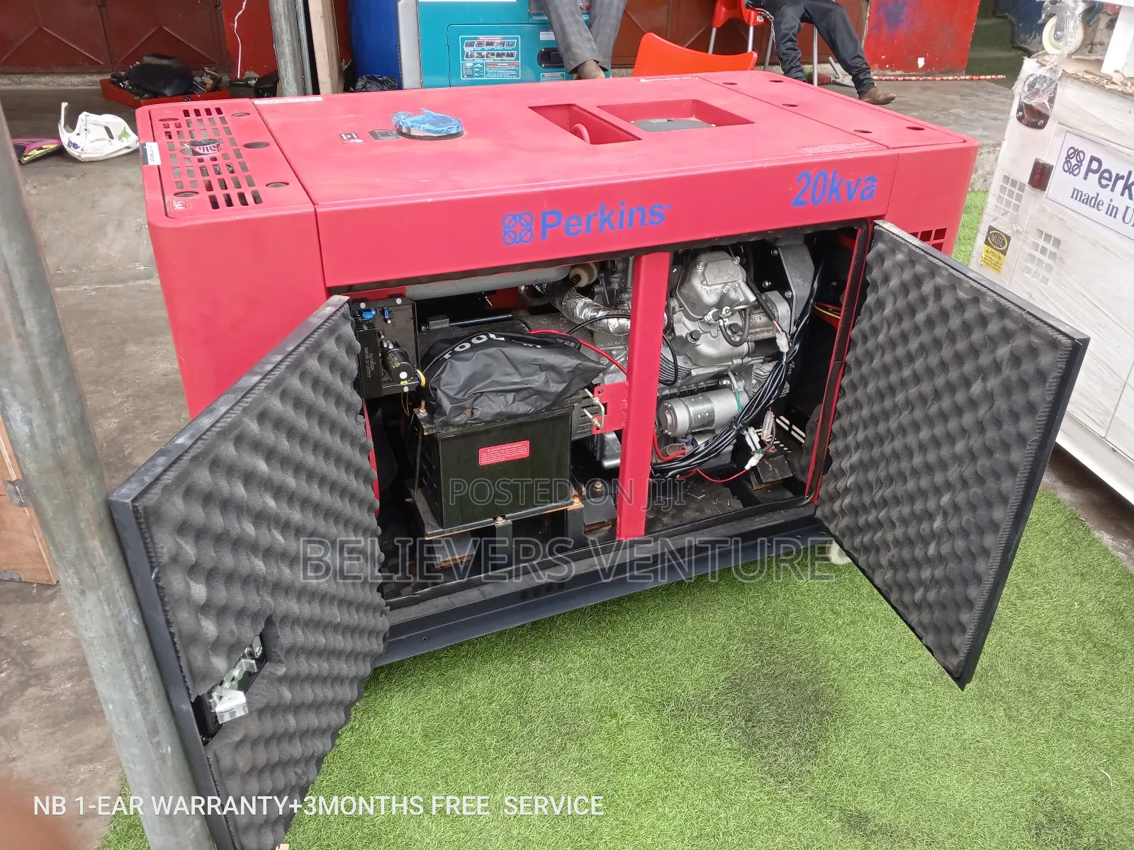 Perkins Generator Silent Diesel Key Start 20kw Super Strong