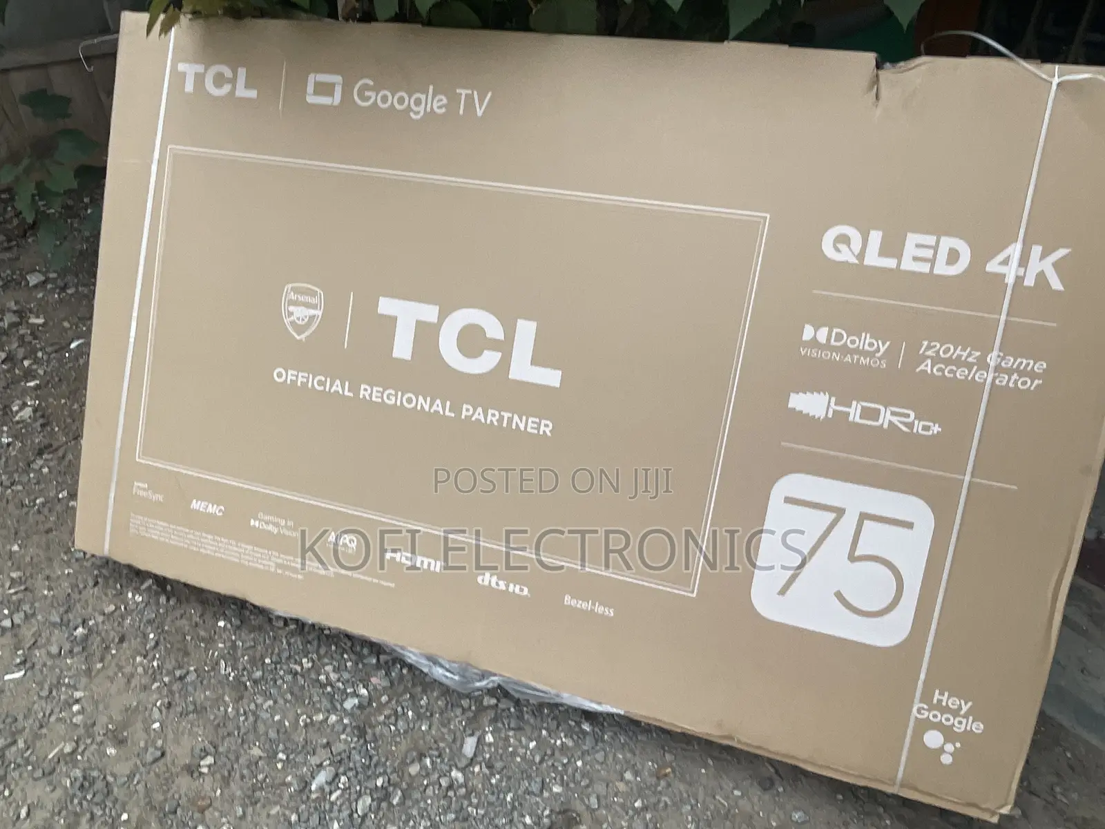 Hands-Free Voice Control 2023 Model TCL (75 Inch)QLED TV