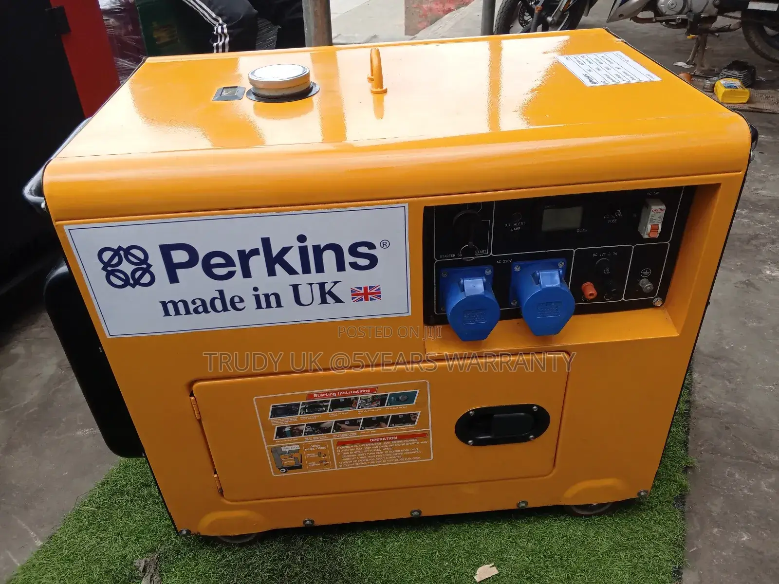 Perkins 10kva Generator 13000watts