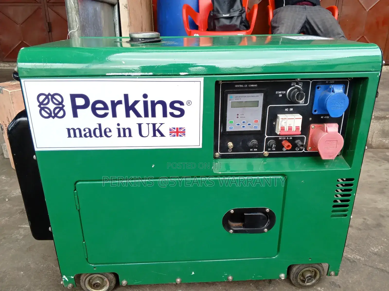 Quality and Affordable Single Phase Perkins Generator 13000w