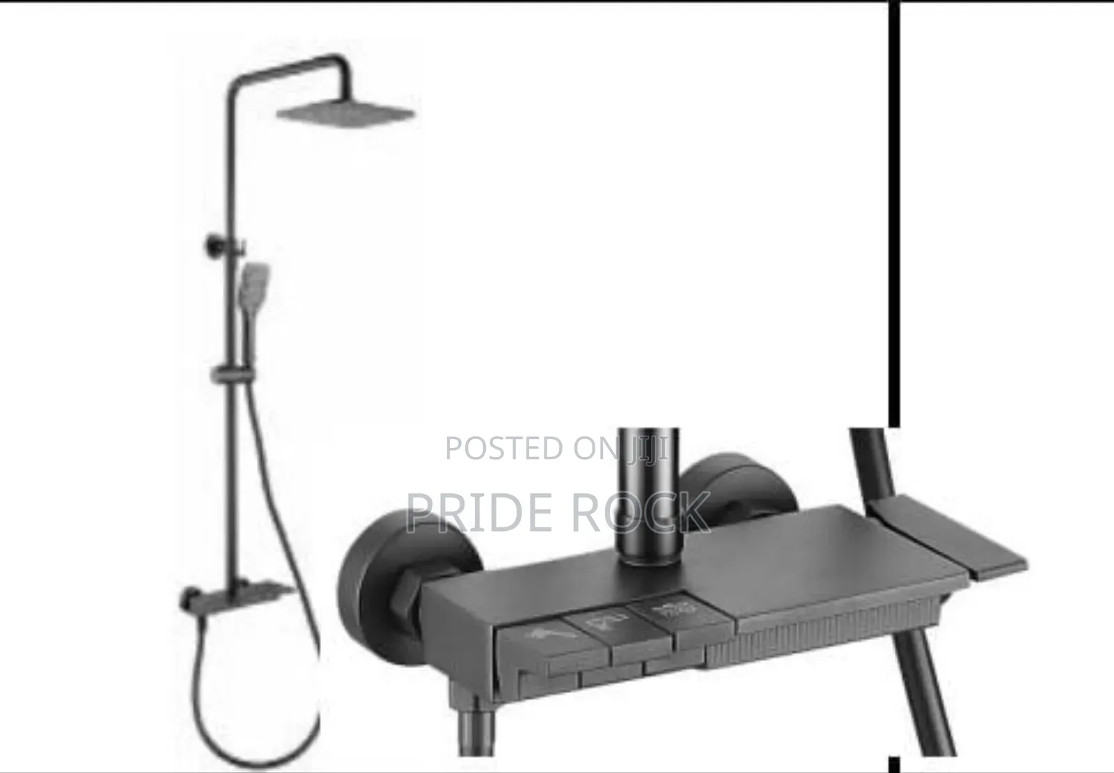Three in One Piano Shower Pole