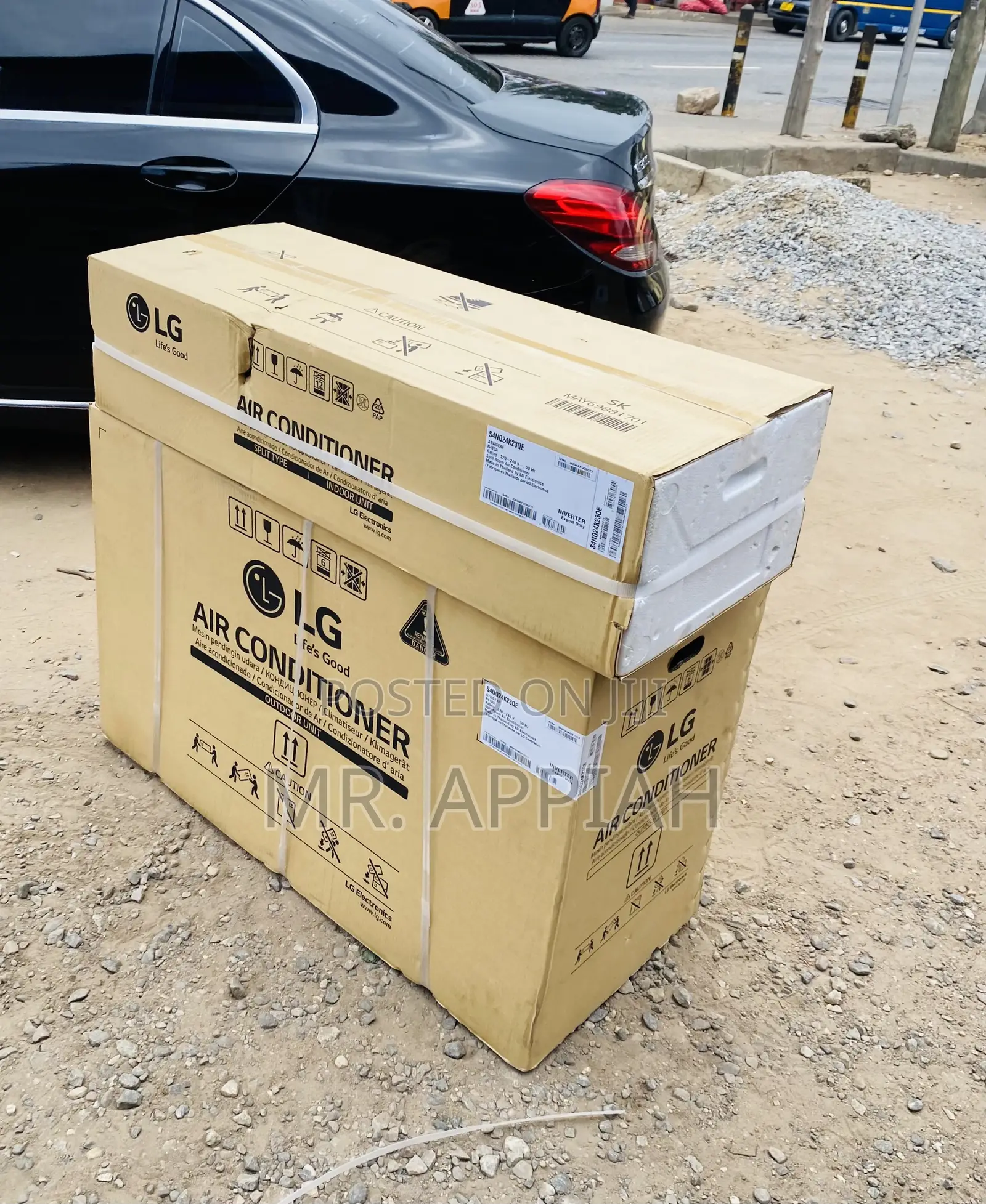 Durable LG S4-Q24k23 2.5hp Dualcool Inverter Ac