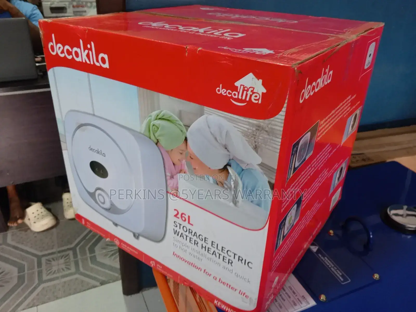 Storage 26liters Water Heater Decalife