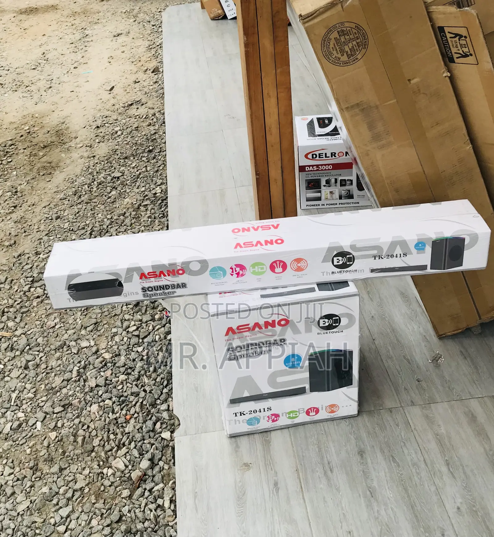 Sleek Asano TK-2041 S Wireless Bluetooth Sound Bar 