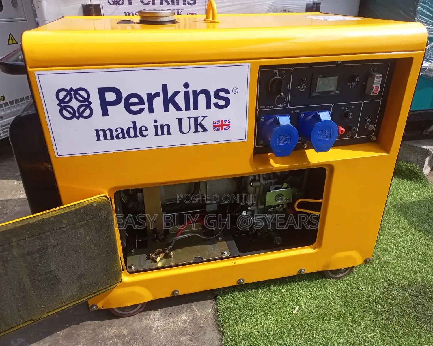Perkins Diesel Quality Generator With One Year Warranty.