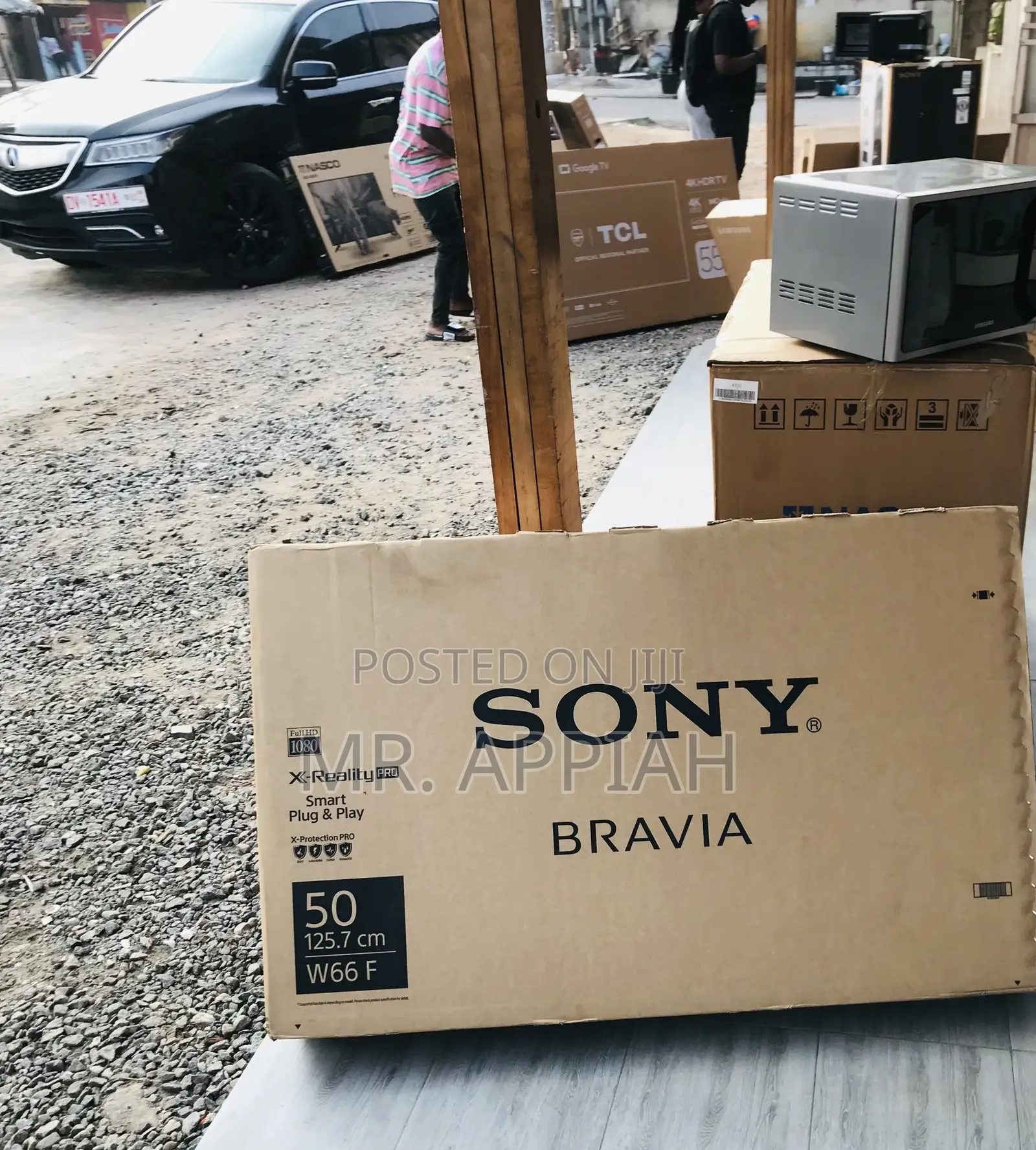 Original Sony 50W660F Led Full Hd Smart Television(125.7cm).
