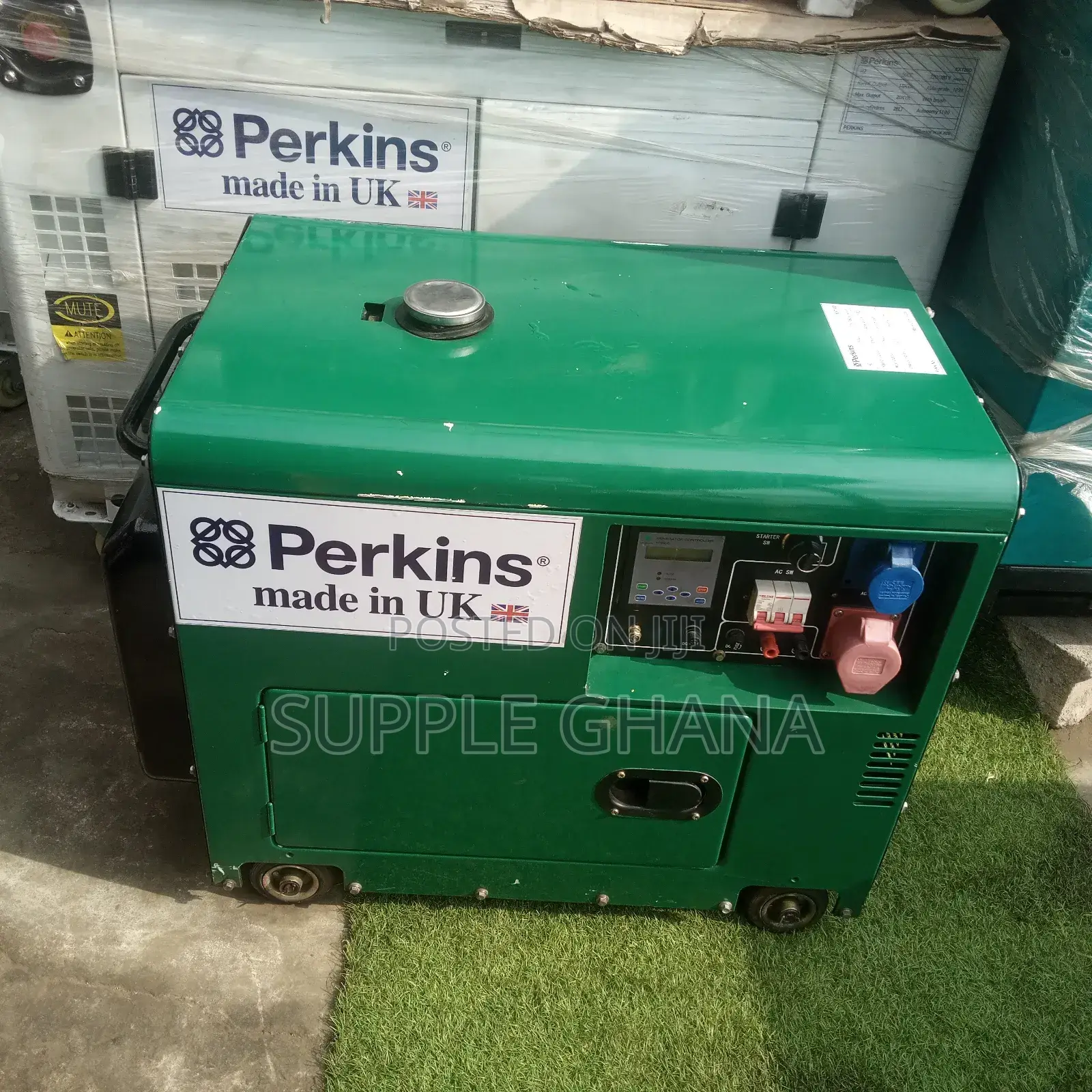 Green Diesel Perkins 15kva 16500watt Generator Quality Best