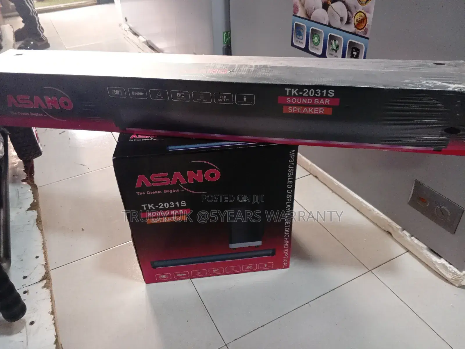 Asano TK 2031 MP3/USB/ LED Subwoofer and Soundbar