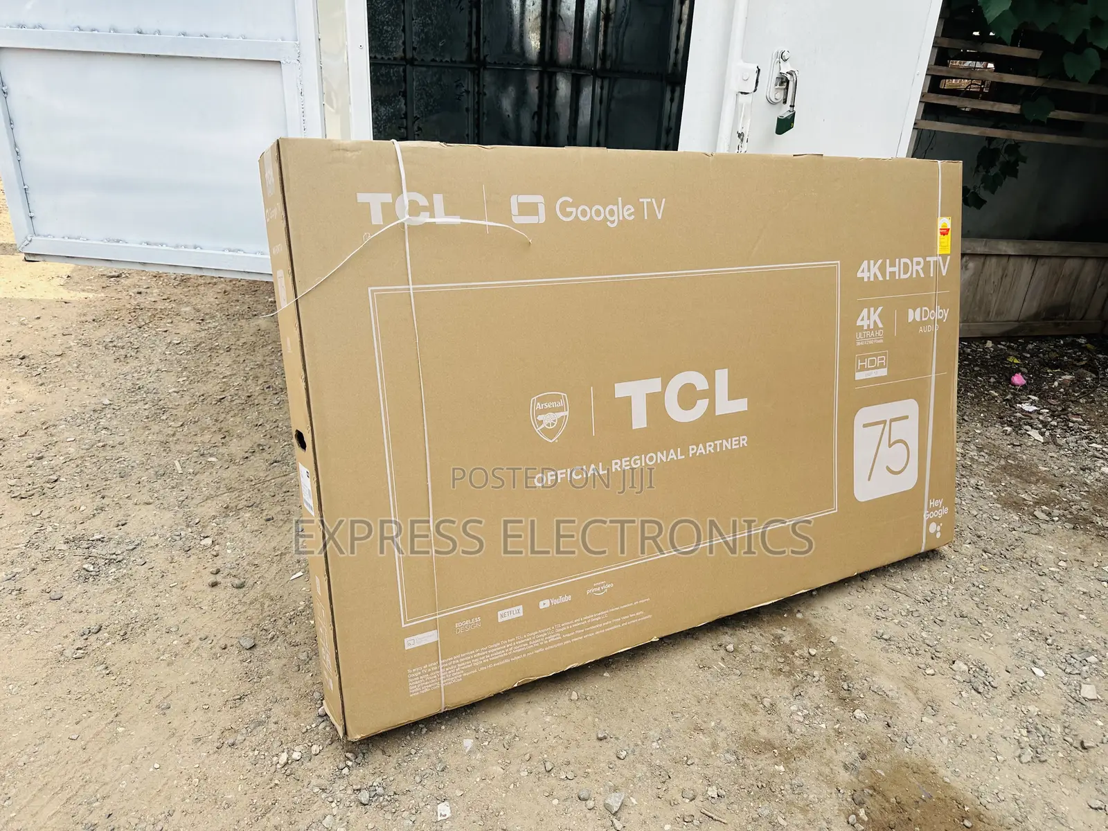 Android Smart TCL 75”P635 Uhd Smart