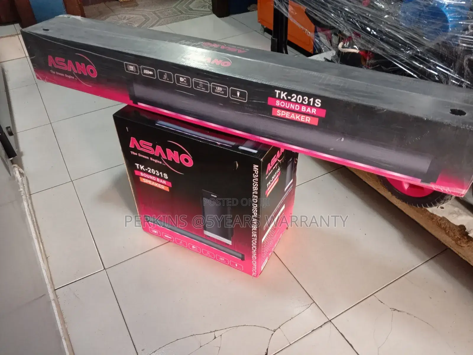 Asano 2031S Soundbar Subwoofer Led