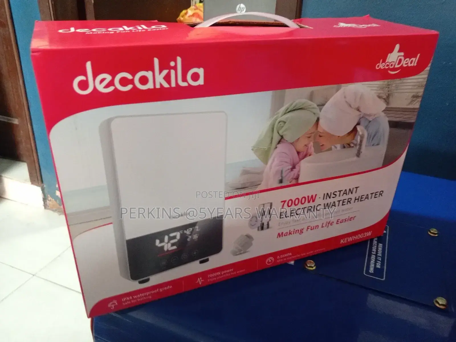 Brand New Instant Water Heater 7000watts Decakila